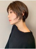 ナチュラルショートボブ