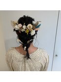 ヘアアレンジ×フラワー［立川/立川駅/立川南口/髪質改善］