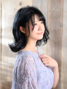 ヘアーサロン キー(Key) ゆるフワミディ