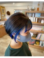 アートアンドヘアーデザイン ダイアリー(Art Hair design Diary) 【Diary】 ブルーブラック×インナーカラー