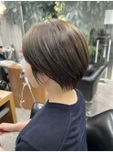 大人かわいい20代30代40代ひし形ハンサムショートボブ