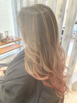 アトムス(Atoms) ハイライトグラデーション×塩基カラーmix