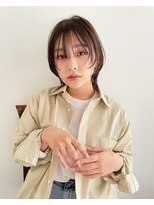 トレス(TRESS)&nbsp;外ハネボブ　レイヤーボブ　ウルフボブ　ベージュ