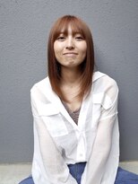 インデックスヘアーユー 錦糸町店(in'dex hair - U)&nbsp;韓国風オレンジベージュ[錦糸町/錦糸町駅/錦糸町北口/カラー]