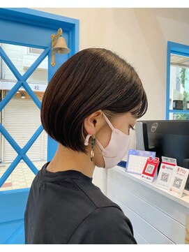 エフ ヘアーアンドリラクゼーション(F. hair & relaxation) 20代30代大阪/梅田/中崎町/ミニボブ