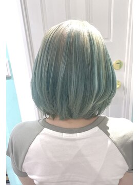 マティーナ ヘアー 池袋(Matina hair) 【エメラルドバレイヤージュ♪】
