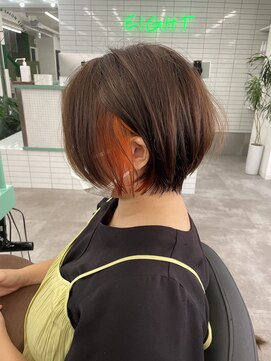 エイト 川崎店(EIGHT) ショート×インナーカラー