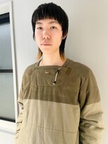 サル 代官山(SAL)&nbsp;【SAL】もみあげ残しマッシュルームウルフ＊菅原誠＊