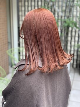 トーチ アスロード店(TORCH hair&headspa) オレンジカラー