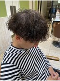 メンズ波巻きスパイラルパーマ