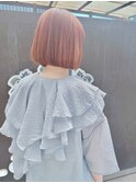 【topstylist 竹内 】ブリーチ無し。ピンクベージュカラー