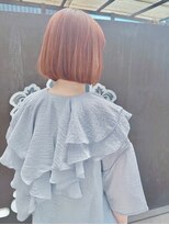 ラウラウヘアーリゾート(Lau Lau hair resort) 【topstylist 竹内 】ブリーチ無し。ピンクベージュカラー