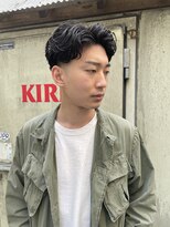 トッカ ヘアアンドトリートメント 仙台店(tocca)&nbsp;【星篤志】大人ヘアビジネスカジュアルパーママッシュかきあげ