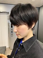 ハルキ ミナト ジャパン オオサカ(HARUKI MINATO japan OSAKA)&nbsp;40代50代60代抜け感ショートレイヤーナチュラルベージュ