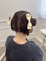 【ヘアメ】後ろからみてもかわいい＊クラゲヘア＊新井