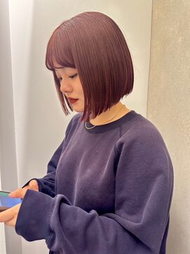 ゼスト パーク(ZEST PARK) 暗めな赤／ボブカット／学割