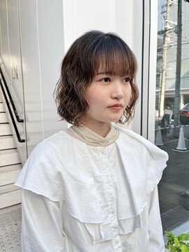 カフ(CAF) CAF FUKO ボブパーマ/くるくるパーマ/大阪/心斎橋
