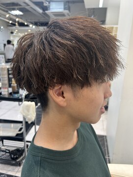 テテ(TETE) ツイスパ/ブラウン/マッシュ