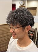 20代30代垢抜けオシャレ緩めツイストスパイラルパーマ