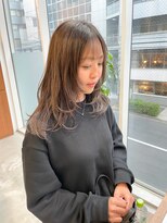 ピークス(PEAKS)&nbsp;レイヤーカット薄め前髪ニュアンスカラー恵比寿