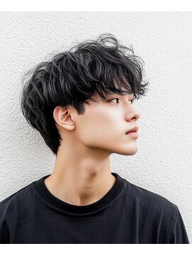 ウト(Uto) メンズニュアンスパーマ