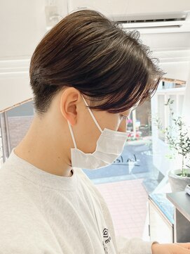 ラレイ ハラジュク(Lalei harajuku) 原宿ハンサムショートセンターパートショートボブショートヘア