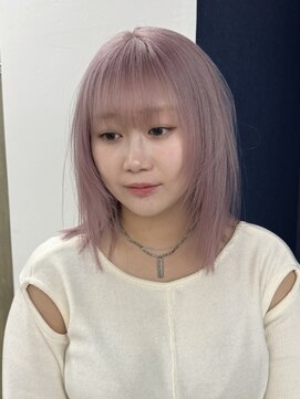 ニコ トウキョウ 渋谷(nico TOKYO) ピンクラベンダー/髪質改善/ダブルカラー/ケアブリーチ/20代