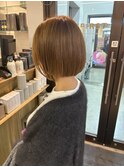 まるみボブ ショートボブ ワイドバングショートボブ 長崎浜の町