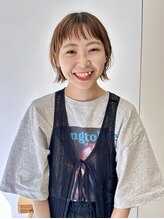 デザインカラー、透明感カラーお任せ＊stylist ＞＞かじたちさと＞＞【@haru_chi_25】