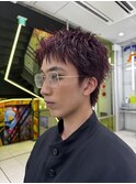 メンズヘア/スパイキーショート/メンズブリーチカラー