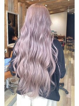 ラグーン(LAGOON) ホワイトミルクティーベージュ/バレイヤージュ/ケアブリーチ