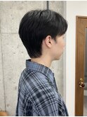 ナチュラルセンターパート／メンズ／表参道