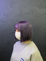 エイト 池袋店(EIGHT ikebukuro) ラベンダーパープル/ケアブリーチ/ハイトーン