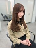 【LICCA古賀愛】レイヤー/チョコレートカラー/天神/天神韓国ヘア