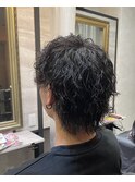 波巻きスパイラルパーマ