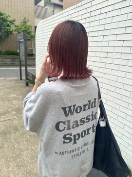 フェンヘアーアイス 中目黒(Fen.hair ici) 20代30代大人可愛いダブルカラーブリーチイルミナカラー