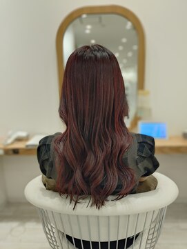 アドラーブル ココロ 新潟(adorable CoCoLo) 艶感♪髪質改善カラー大人可愛いショコラブラウン20代30代40代