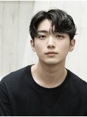 メンズパーマビジネスおしゃれ好印象