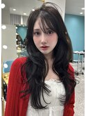 レイヤーカット/韓国ヘア/顔まわり/前髪/髪質改善/熊本美容室