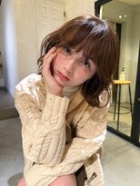 パーク(PARK)&nbsp;ボブコテ巻きオリーブベージュ