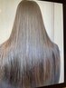 【江幡限定】酸性ストレート+毛先カット ￥10000 ロング別