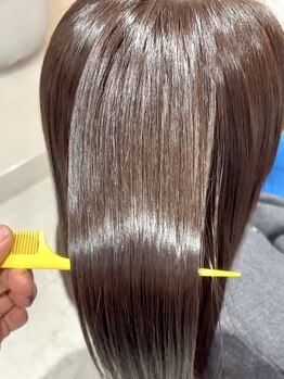 ティアレ(Tiare)の写真/本格的な髪質改善トリートメントで、今までの髪の概念を変える。思わず触りたくなる感動の仕上がりを…。