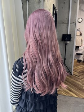 ムード(mood) ピンクカラー/ピンクパープル/ブリーチ/ピンクミルクティー