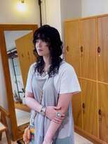 メゾン(Maison)&nbsp;黒髪/ニュアンスパーマ/ハイレイヤーパーマ/グランジヘア/上前津