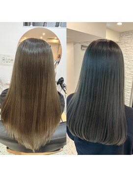 メモリーズ 銀座(Memories) 自然光でツヤめく、うる透けヘア