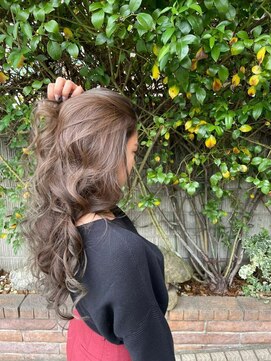 アクアマリン8810 ハチハチイチゼロ(AQUA MARINE 8810) アンブレラカラー/こなれミディ/イメチェン/前髪/北習志野