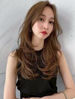 サイン 表参道(SIGN) 20代30代お洒落♪レイヤーカット韓国ヘアーグレージュカラー