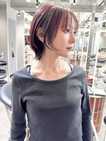 ロンド エメ 柏(Lond aimer)&nbsp;大人ガーリー/レイヤーショート/前髪白髪/20代30代40代50代/柏柏