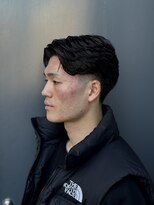 ヒロギンザ 横浜店(HIRO GINZA) テーパーフェードセンターパート