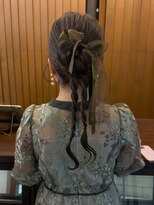 テテコケット(tete coquette)&nbsp;party hair arrange